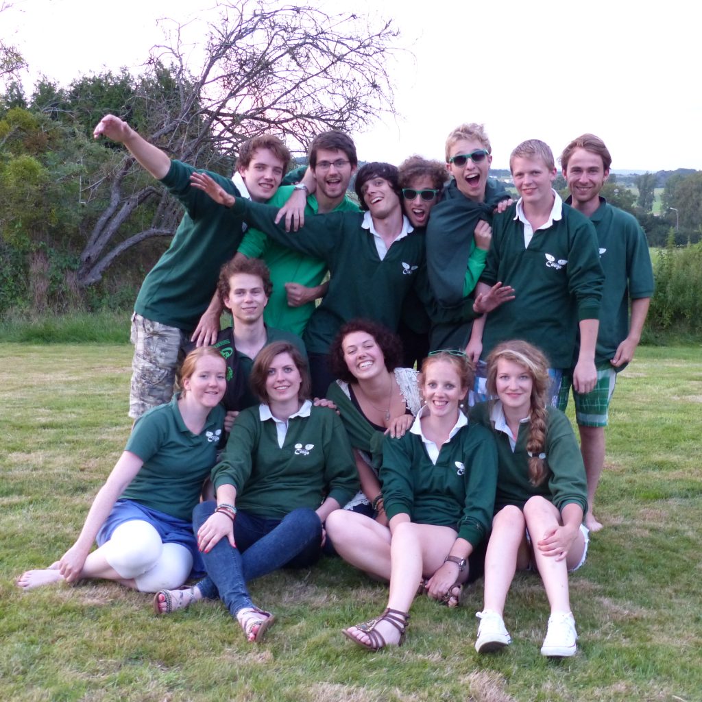 Lustrumreis in een ver verleden